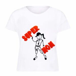 Super Mom Character Tee